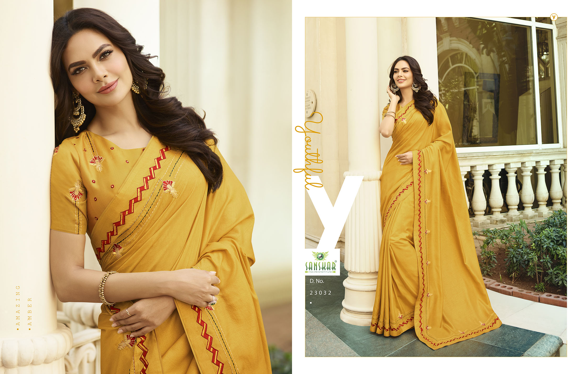 Sanskar By Esha Vol 4 Designer Party Wear Saree Collection