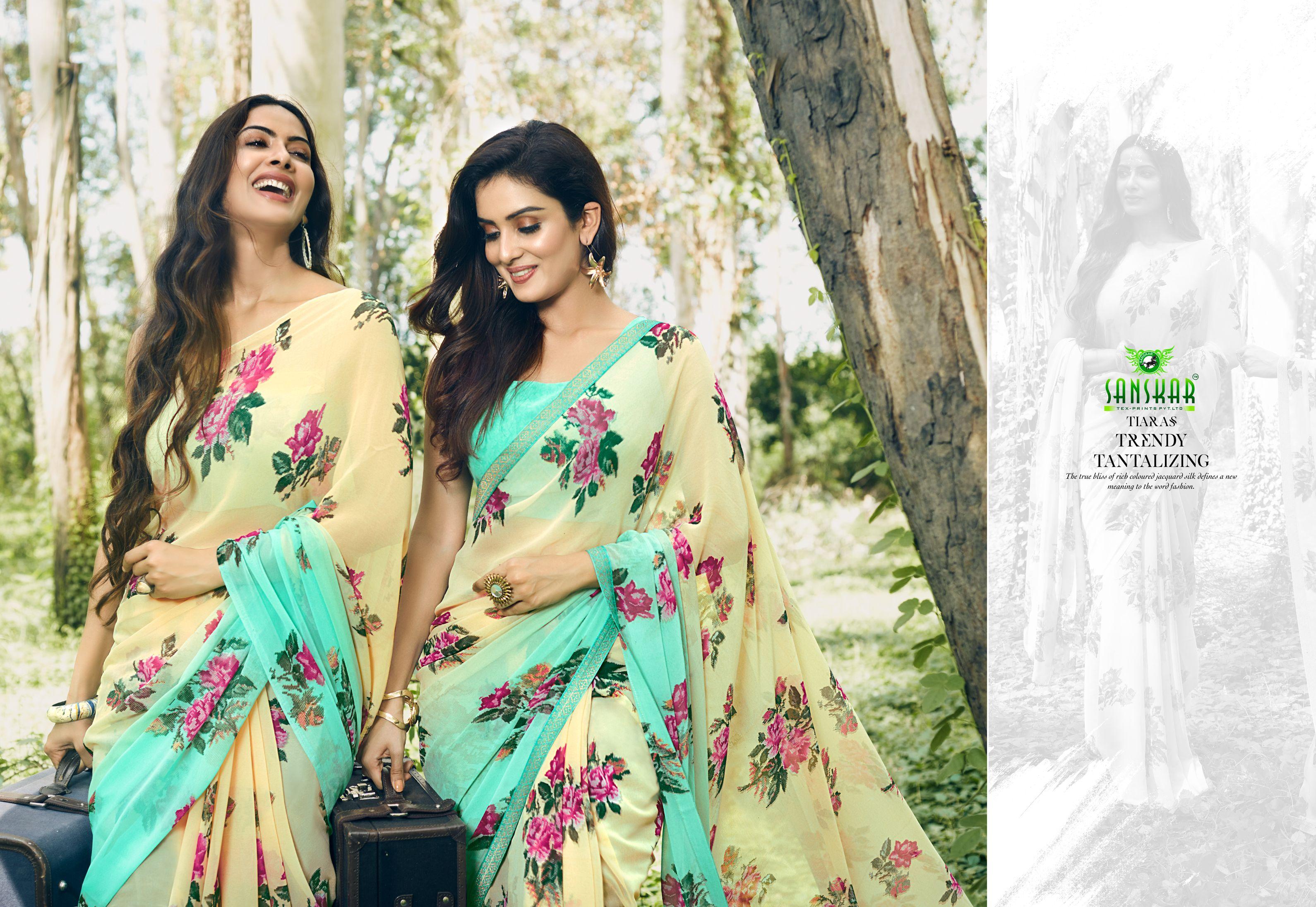Sanskar By Gulabo Casual Wear Printed Saree Collection