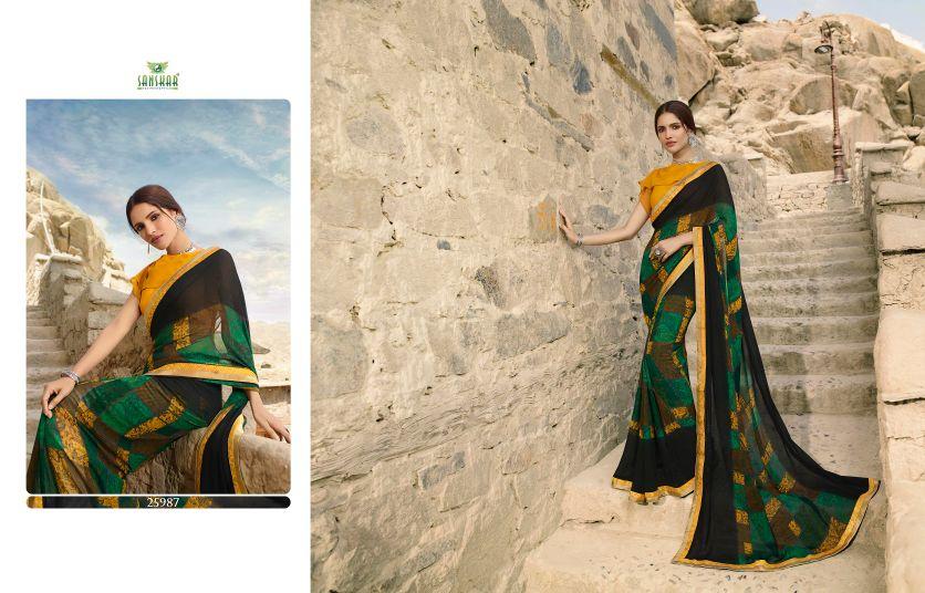 Sanskar Present Suhane Pal Vol 19 Casual Wear Saree Collection
