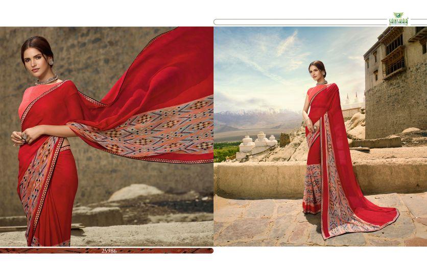 Sanskar Present Suhane Pal Vol 19 Casual Wear Saree Collection