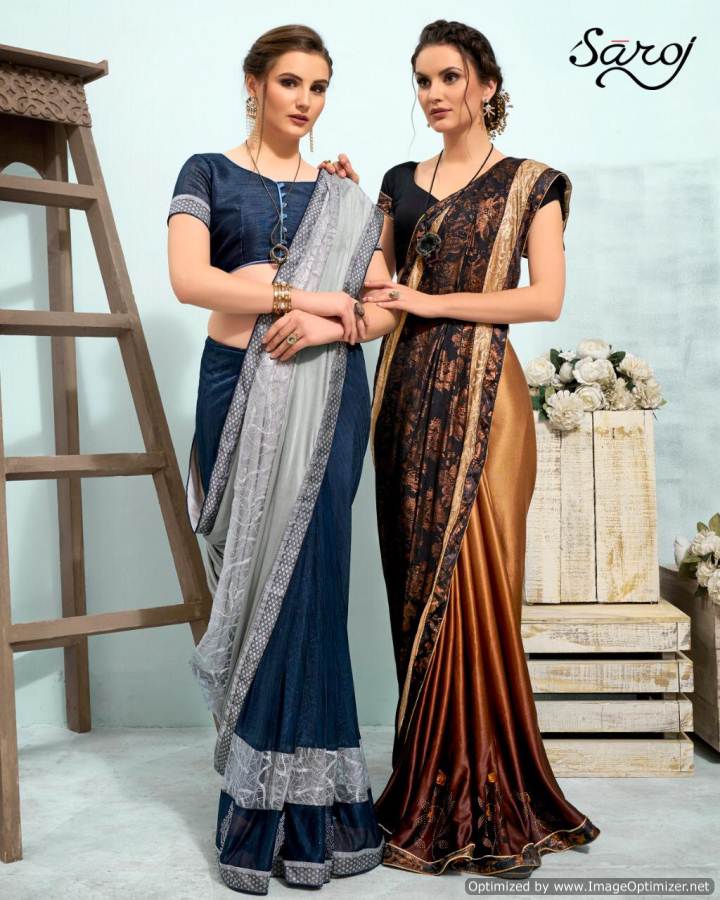 Saroj By Aliya Designer Festive Wear Saree Collection