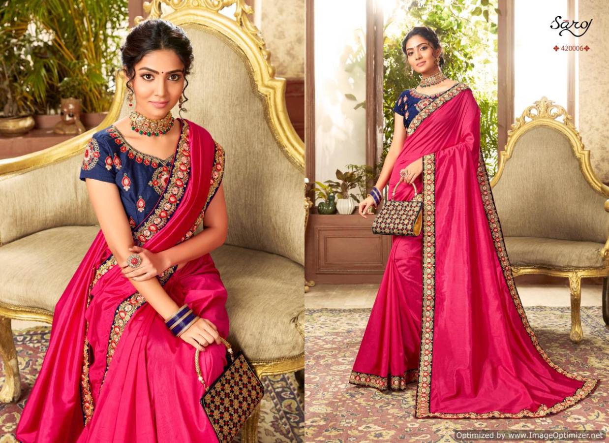Saroj By Charulata Festive Wear Saree Collection