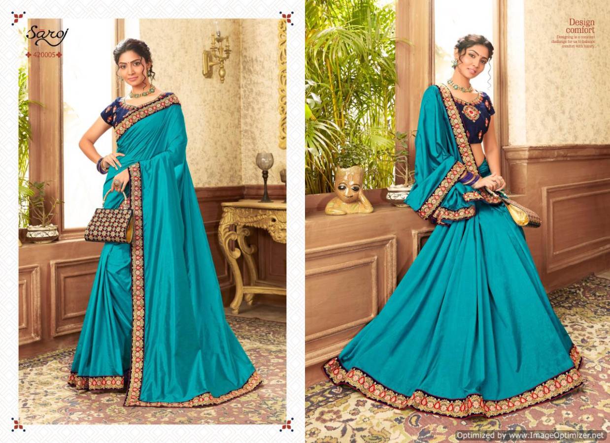 Saroj By Charulata Festive Wear Saree Collection