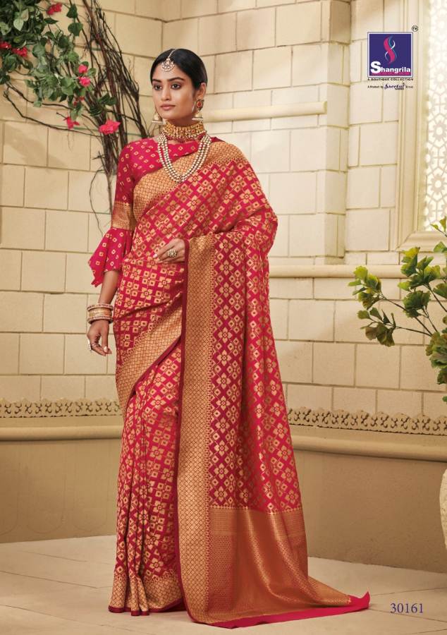 Shangrila Present Makhmali Silk Designer Festive Wear Saree Collection