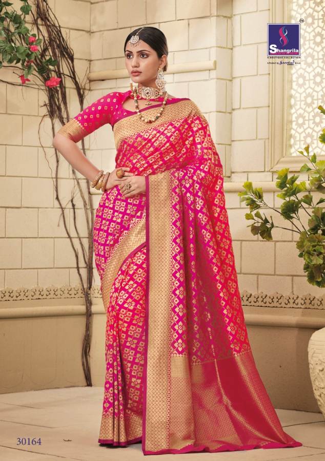 Shangrila Present Makhmali Silk Designer Festive Wear Saree Collection