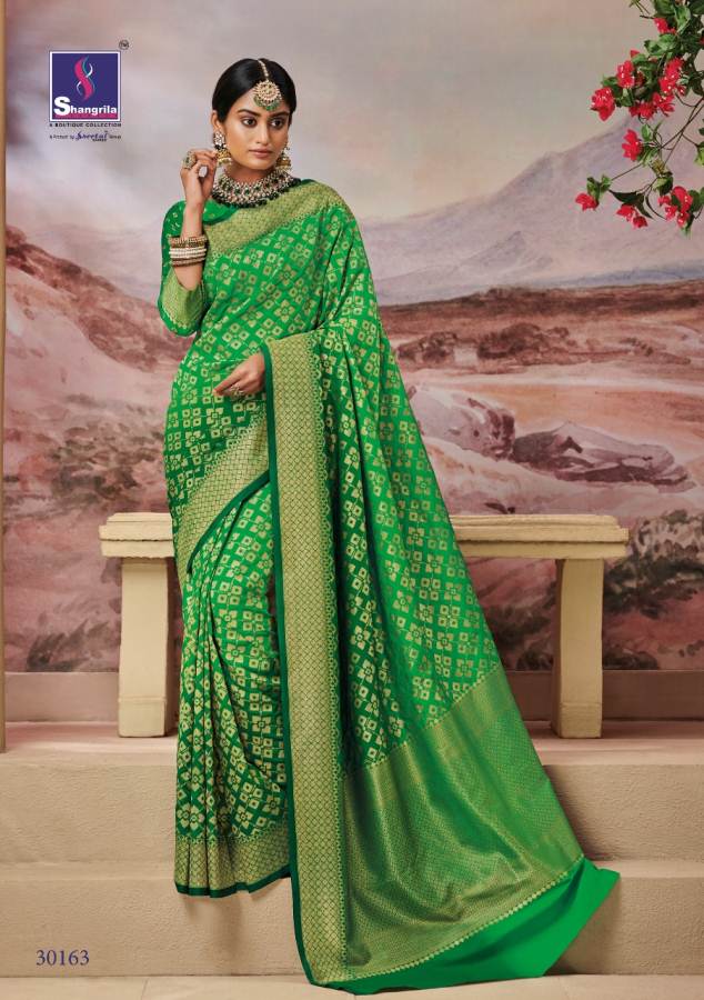 Shangrila Present Makhmali Silk Designer Festive Wear Saree Collection