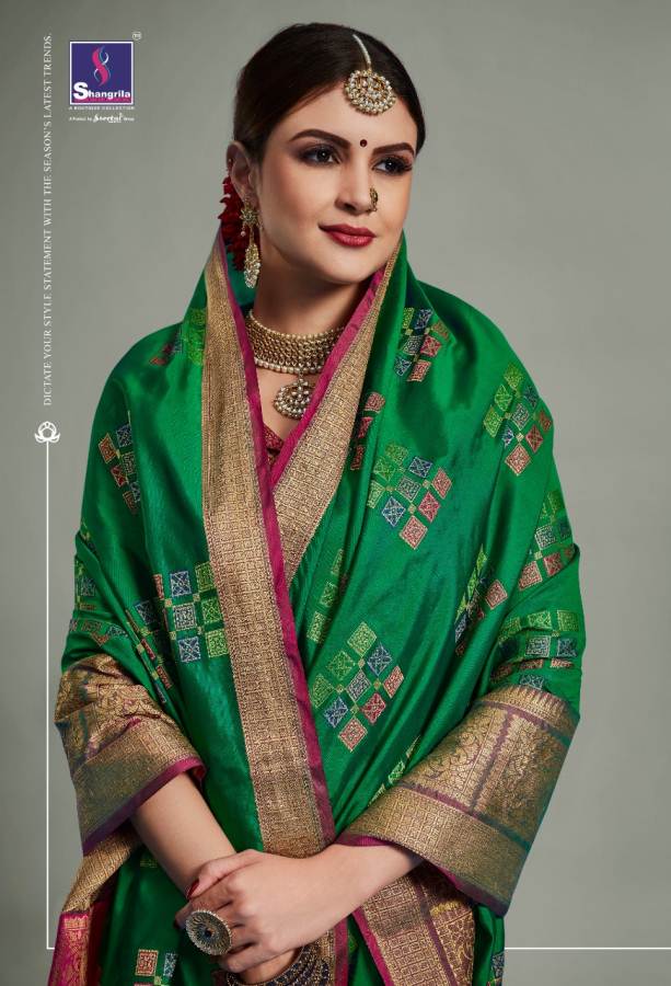 Shangrila Present Jeevika Festive Wear Silk Saree Collection