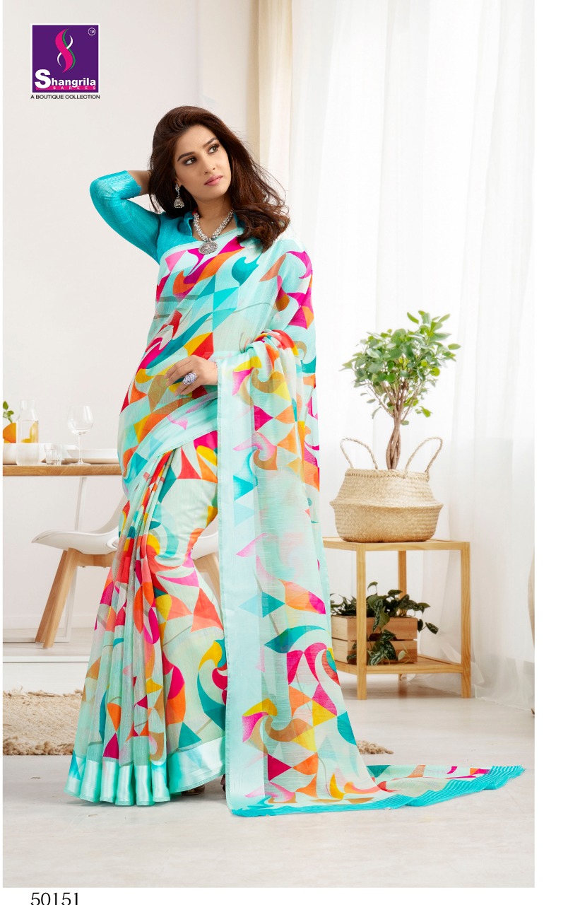 Shangrila Present Suruchi Cotton Vol 2 Cotton Festival Wear Sarees Collection.