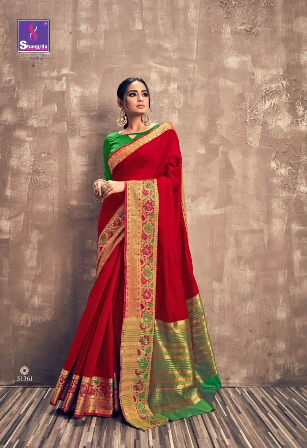 Shangrila By Kalamkari Vol 4 Festival Wear Sarees Collection