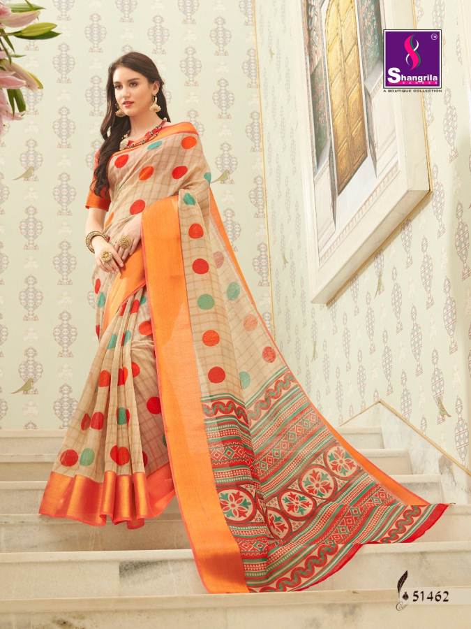 Shangrila By Saloni Linen Rich Collection Of Linen Sarees Catalogue