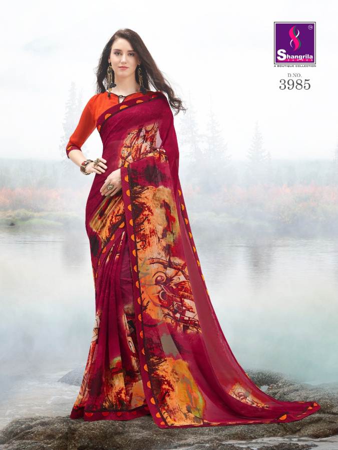 Shangrila Present Inox Vol 8 Casual Wear Printed Saree Collection