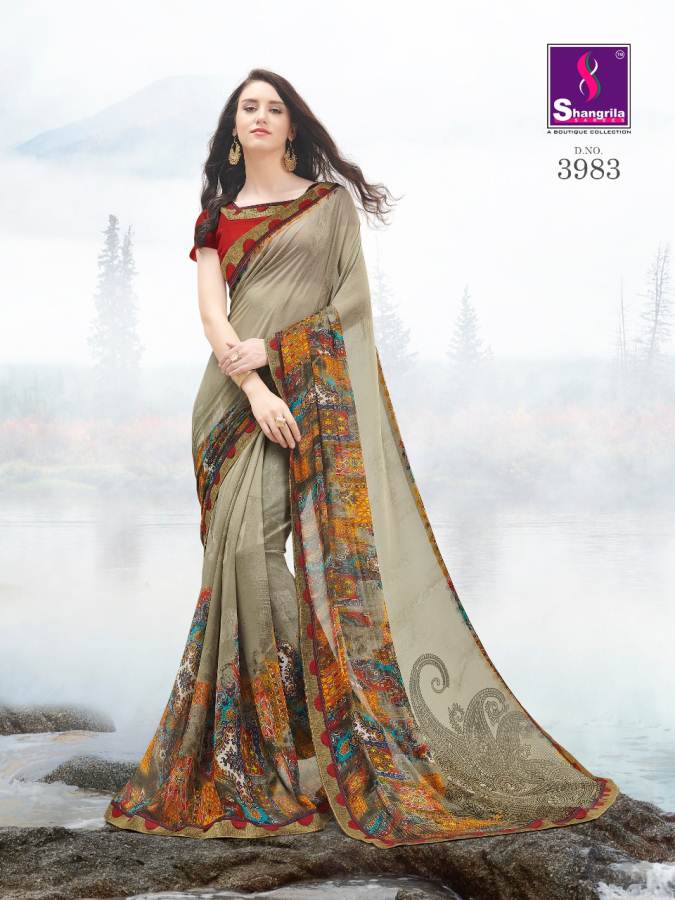 Shangrila Present Inox Vol 8 Casual Wear Printed Saree Collection