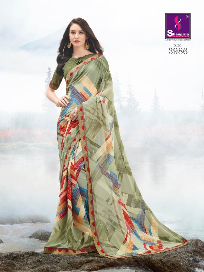 Shangrila Present Inox Vol 8 Casual Wear Printed Saree Collection