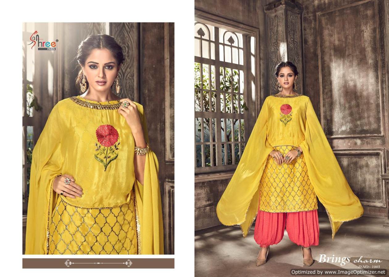 Shree Present Nipoor Designer Festive Wear Salwar Suits Collection