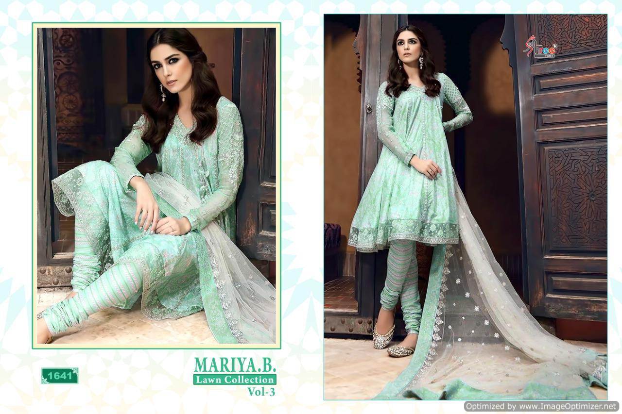 Shree Present Mariya B Lawn Collection Vol 3 Pakistani Salwar Suits Catalogue.