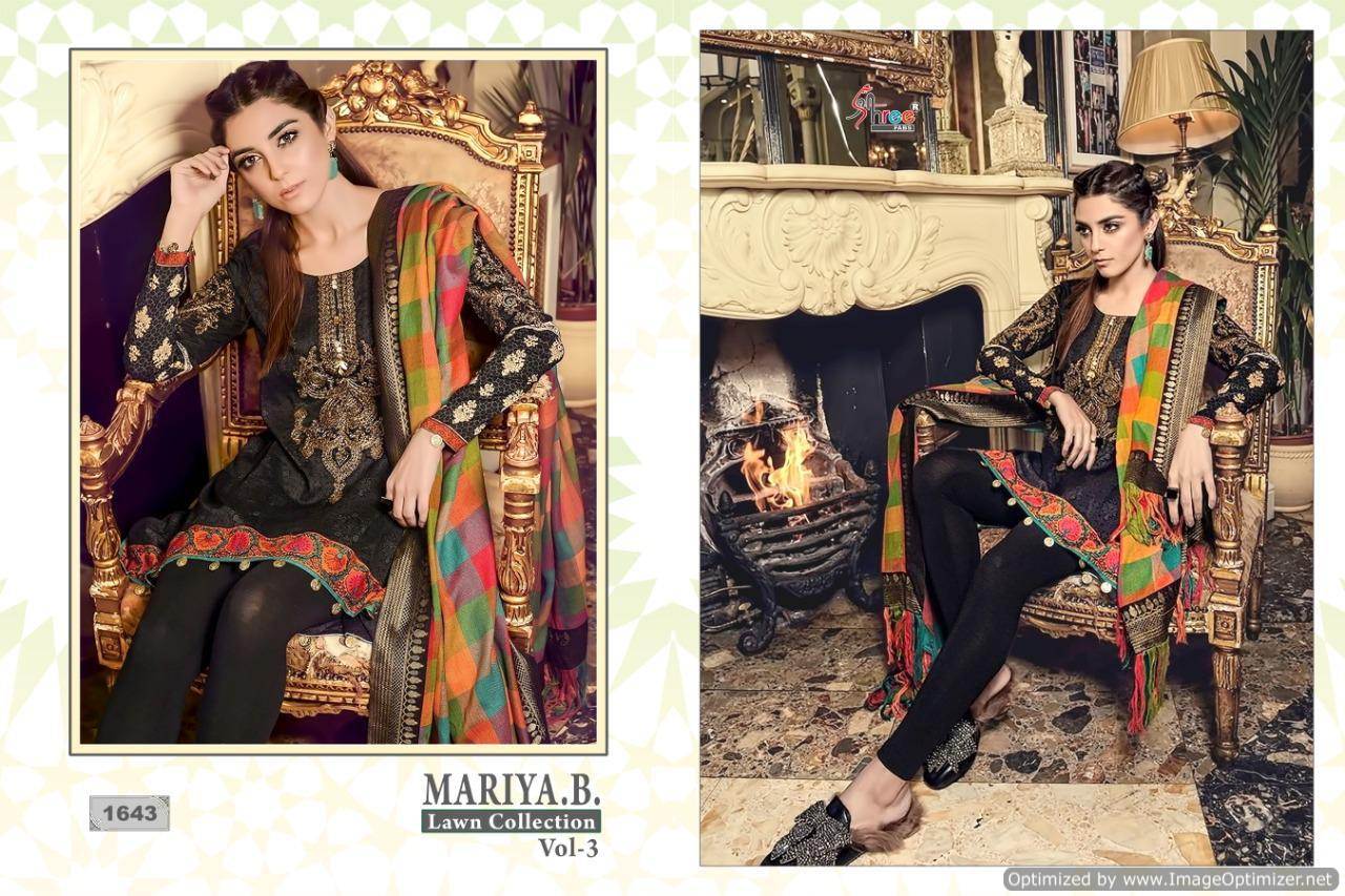 Shree Present Mariya B Lawn Collection Vol 3 Pakistani Salwar Suits Catalogue.