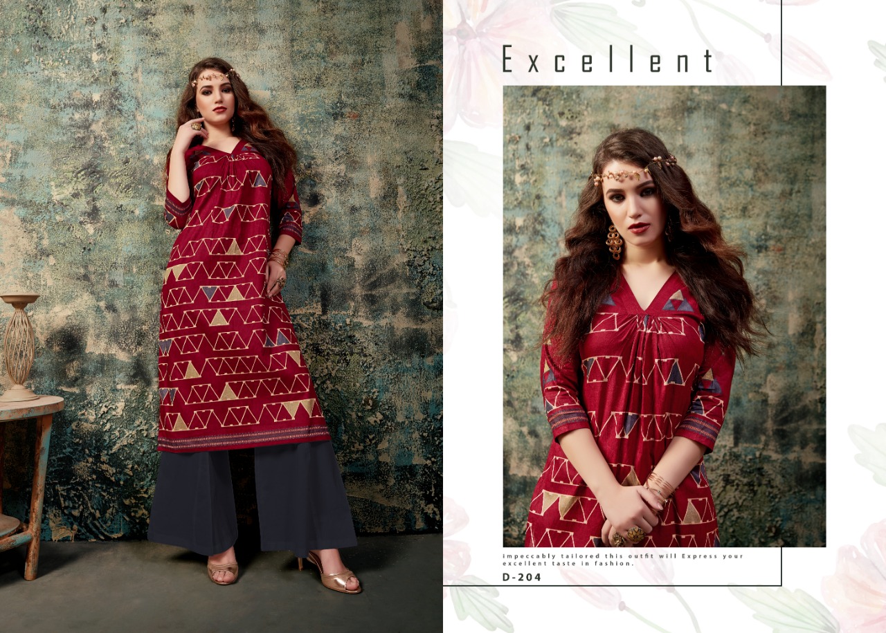 Vastra Moda Present Soul Vol -2 Casual Wear Kurtis Collection