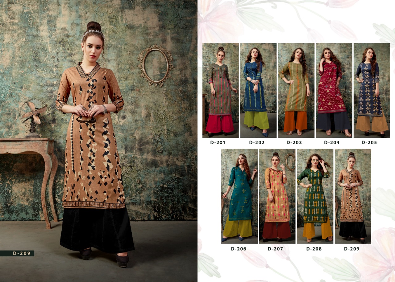 Vastra Moda Present Soul Vol -2 Casual Wear Kurtis Collection
