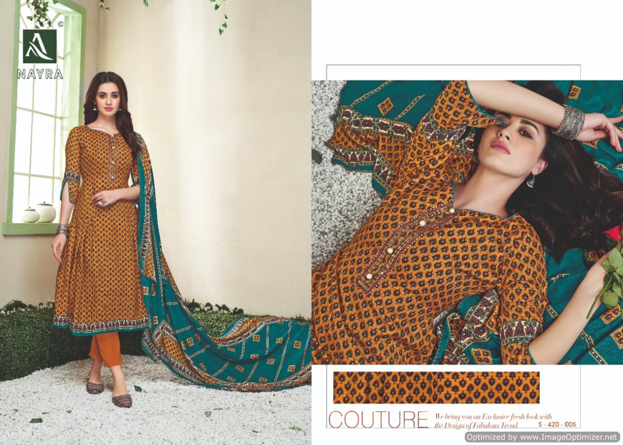 Alok Nayra Pure Pashmina Dress Material Collection.