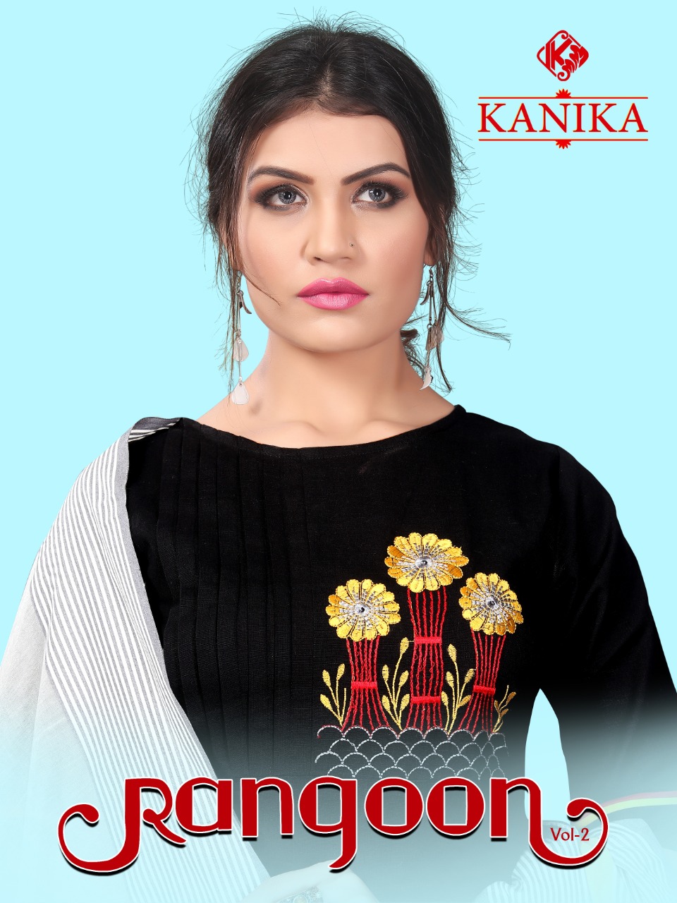 Kanika Present Rangoon Vol 2 Kurtis With Dupatta Collection.