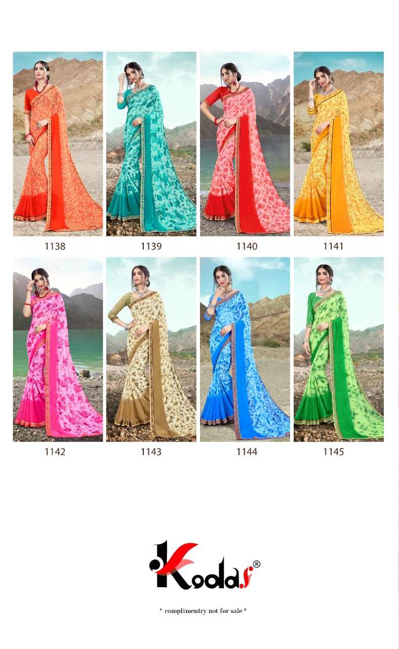 Kodas Present Dry Fruit Vol 2  Running Wear Sarees Catalogue
