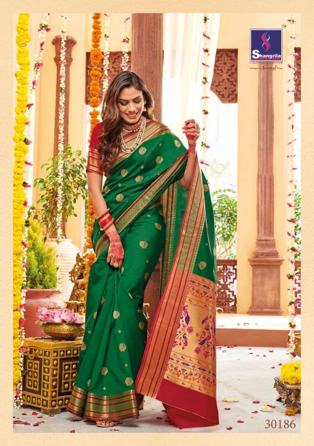 Shangrila Kornad Silk Handloom Soft Silk Festival Wear Saree Collection