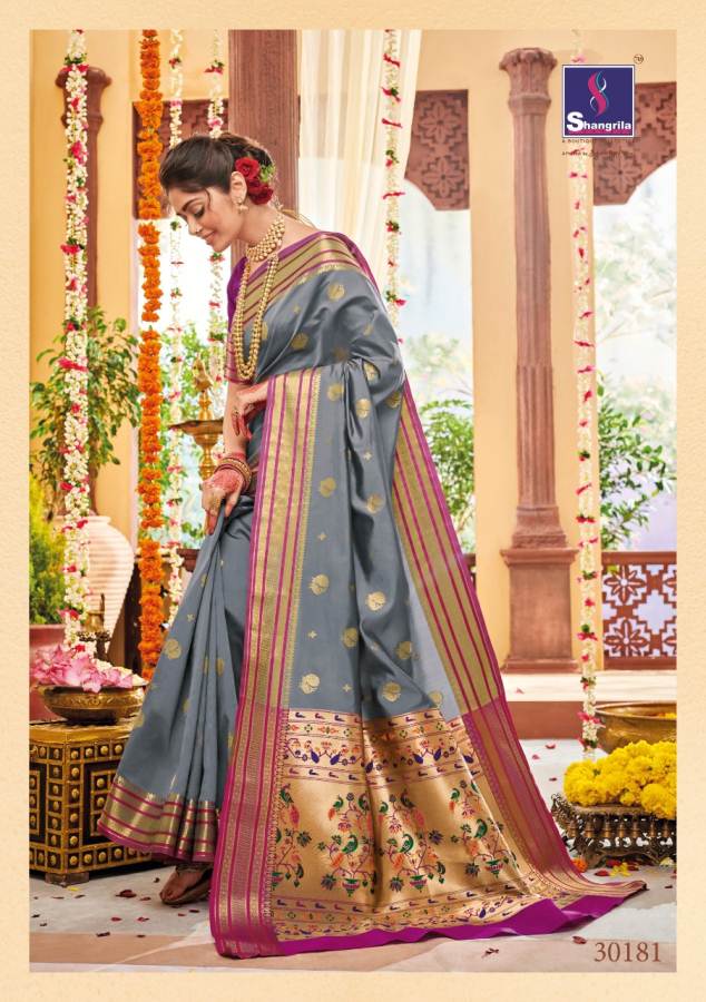 Shangrila Kornad Silk Handloom Soft Silk Festival Wear Saree Collection