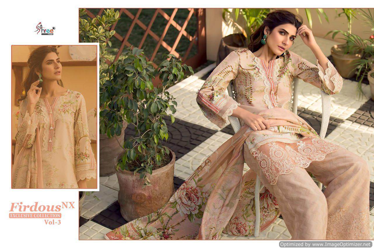 Shree By Firdous Nx Vol 3 Pakistani Suit Collection