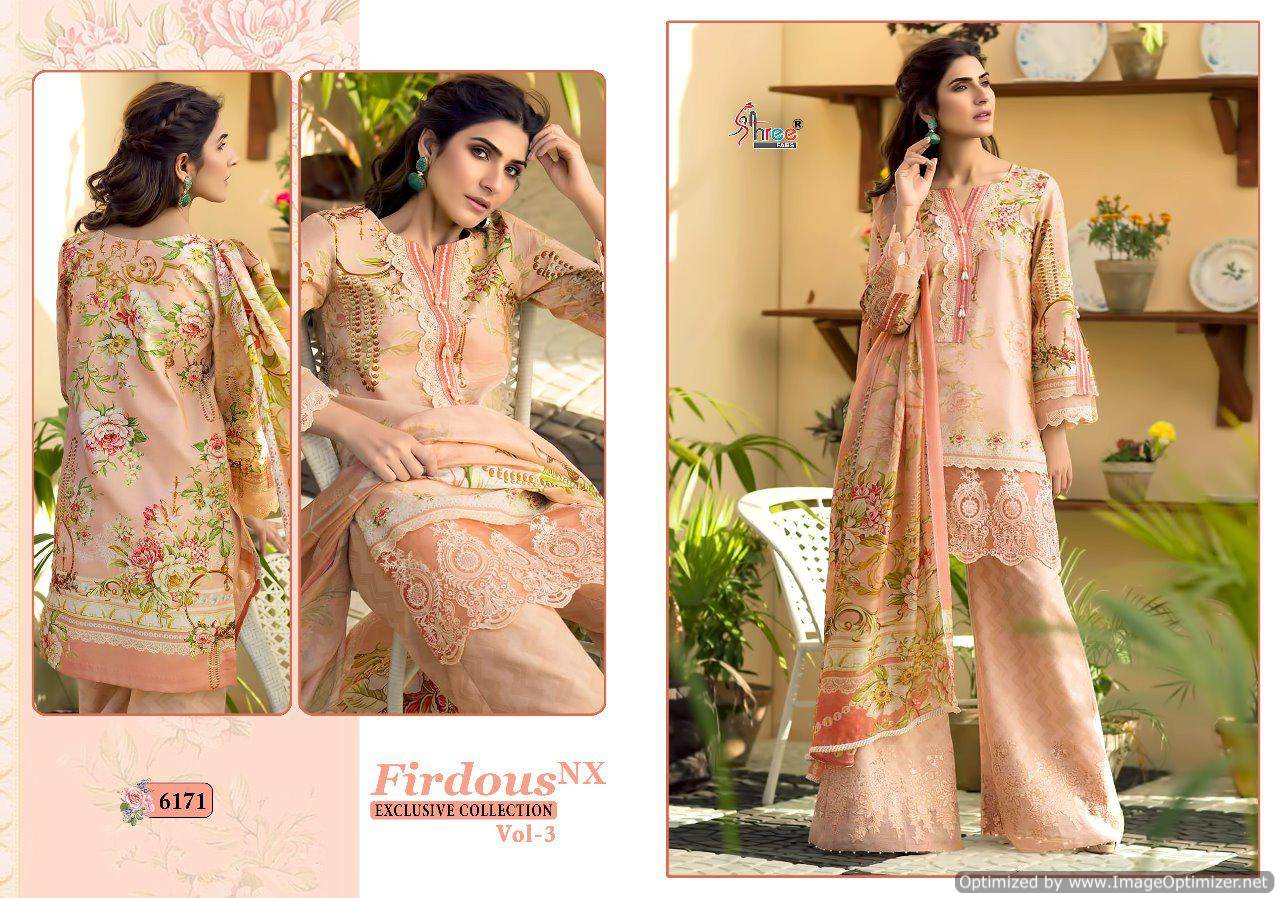 Shree By Firdous Nx Vol 3 Pakistani Suit Collection