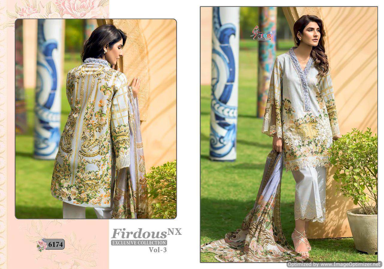 Shree By Firdous Nx Vol 3 Pakistani Suit Collection
