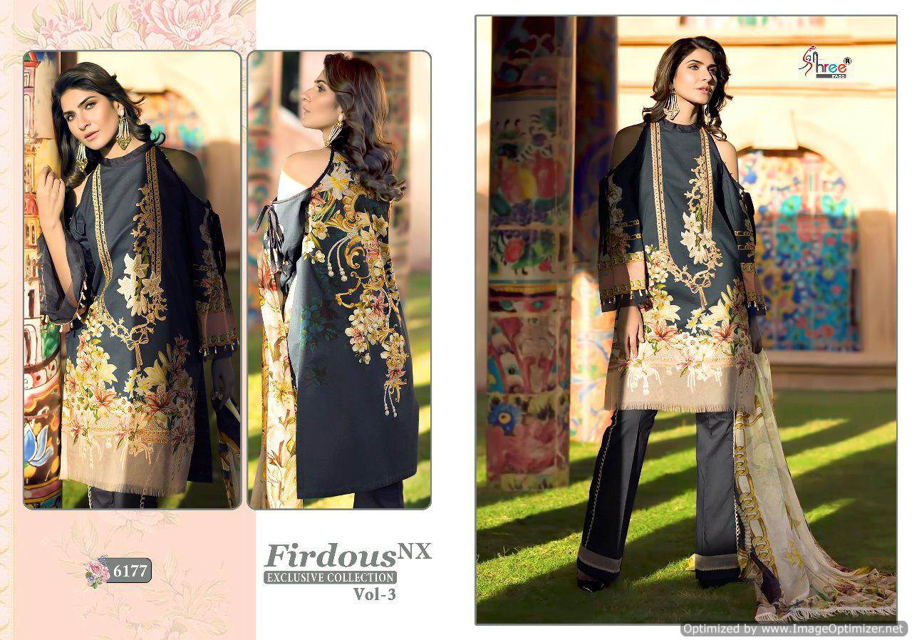 Shree By Firdous Nx Vol 3 Pakistani Suit Collection