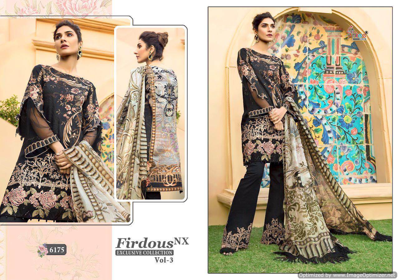 Shree By Firdous Nx Vol 3 Pakistani Suit Collection