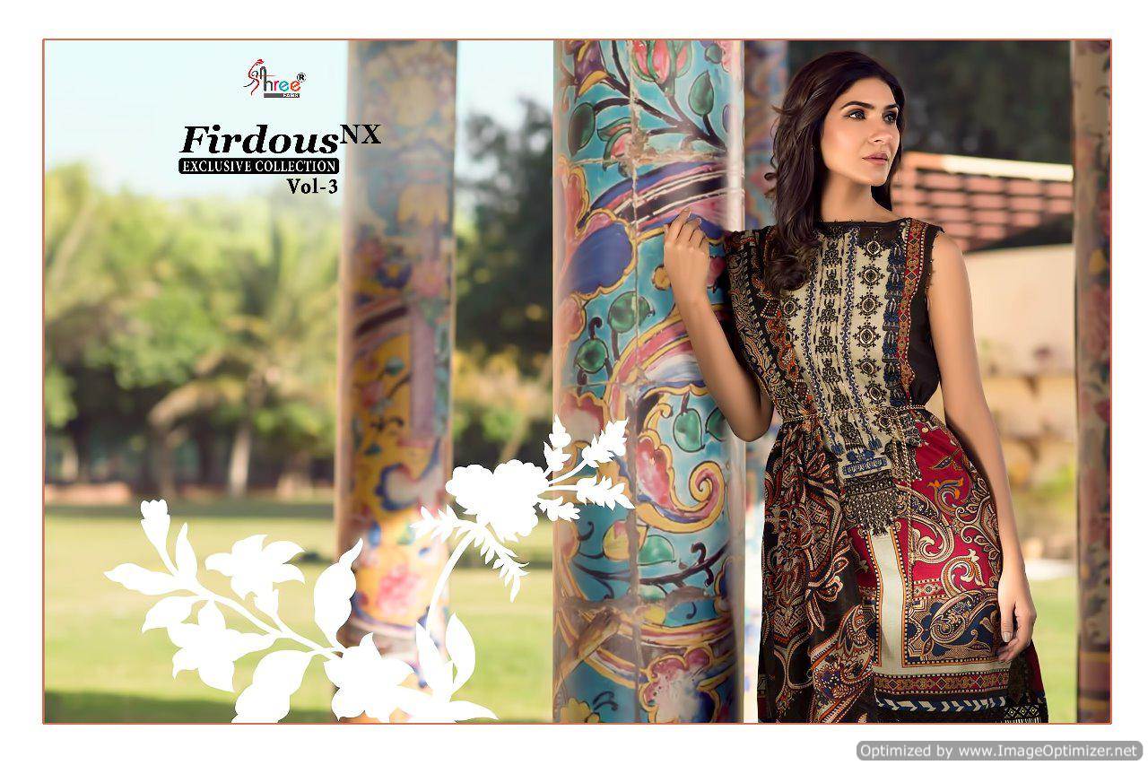 Shree By Firdous Nx Vol 3 Pakistani Suit Collection