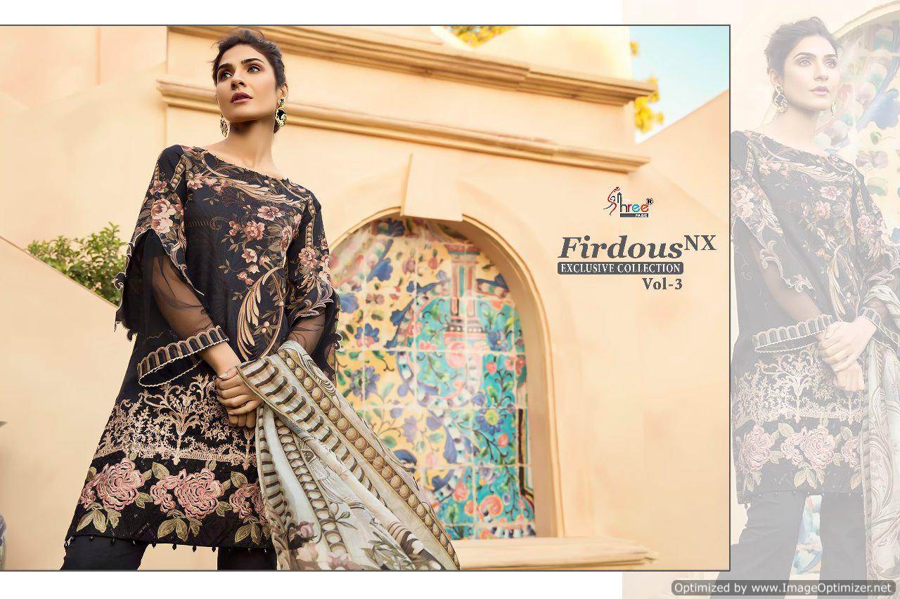 Shree By Firdous Nx Vol 3 Pakistani Suit Collection