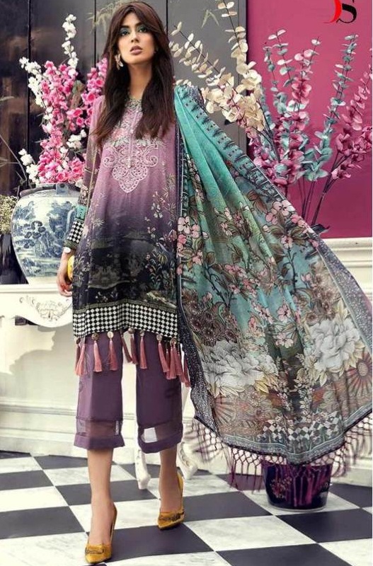 Deepsy By M Print Vol 19 Pure Cotton Pakistani Suits Collection