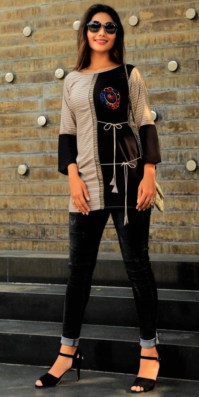 Aradhna Present Classic Vol 4 Casual Wear Western Top Collection.