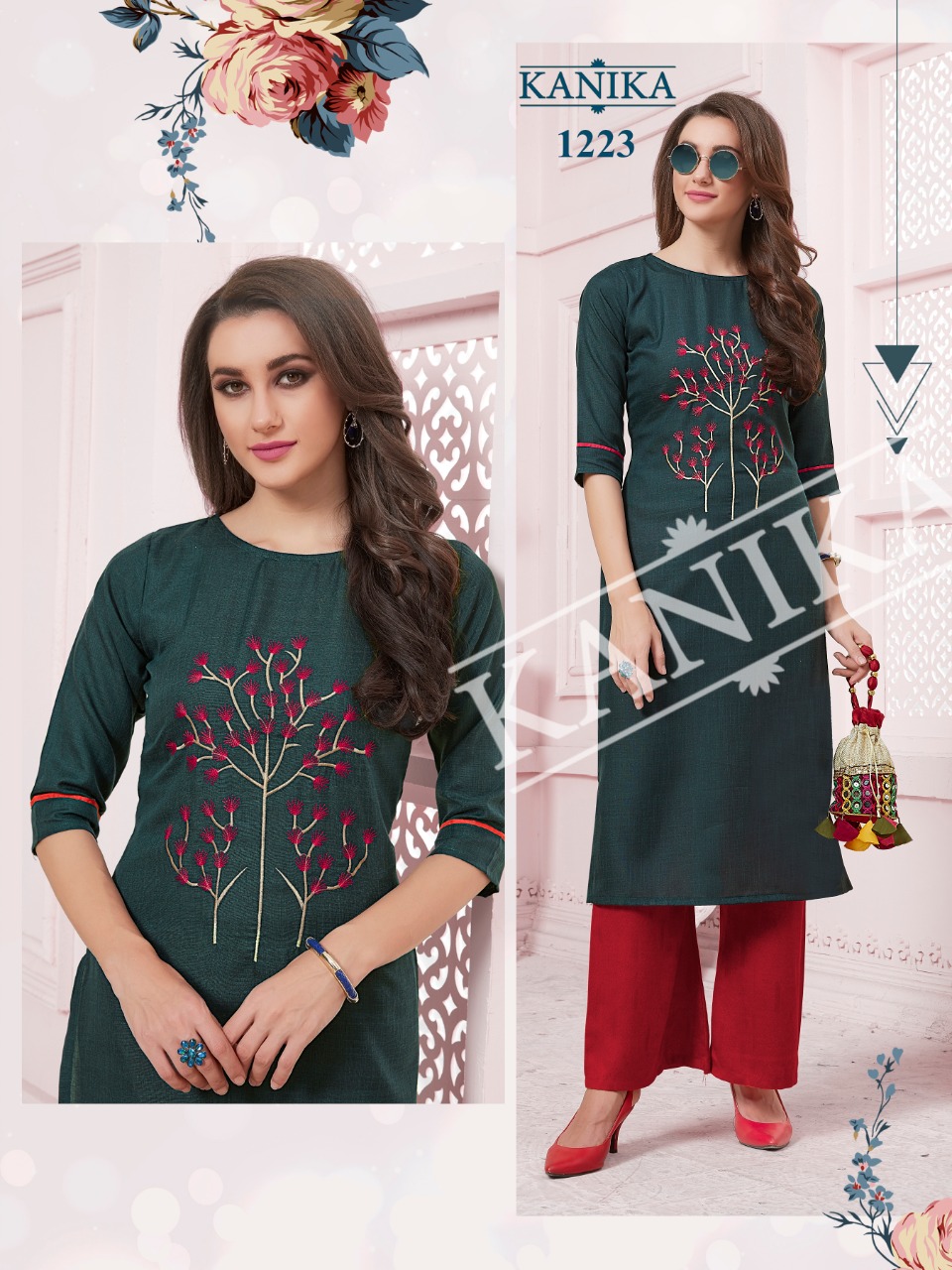 Kanika Presents Aditi 3 Casual Wear  Kurtis Collection