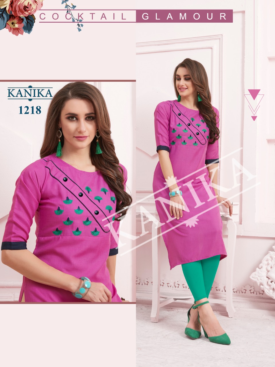 Kanika Presents Aditi 3 Casual Wear  Kurtis Collection
