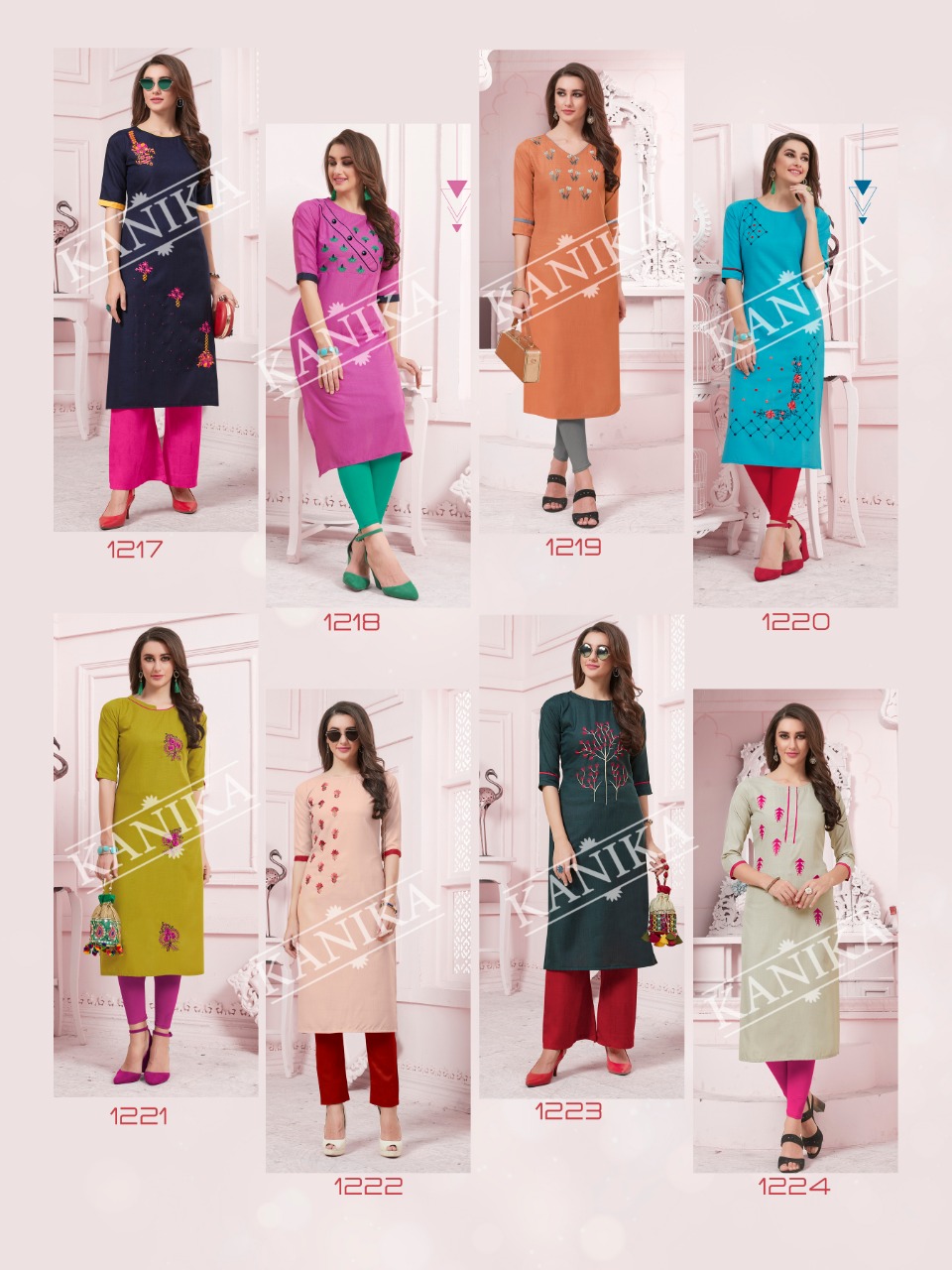Kanika Presents Aditi 3 Casual Wear  Kurtis Collection