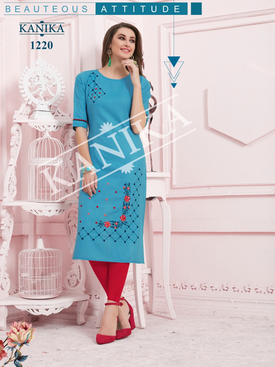 Kanika Presents Aditi 3 Casual Wear  Kurtis Collection
