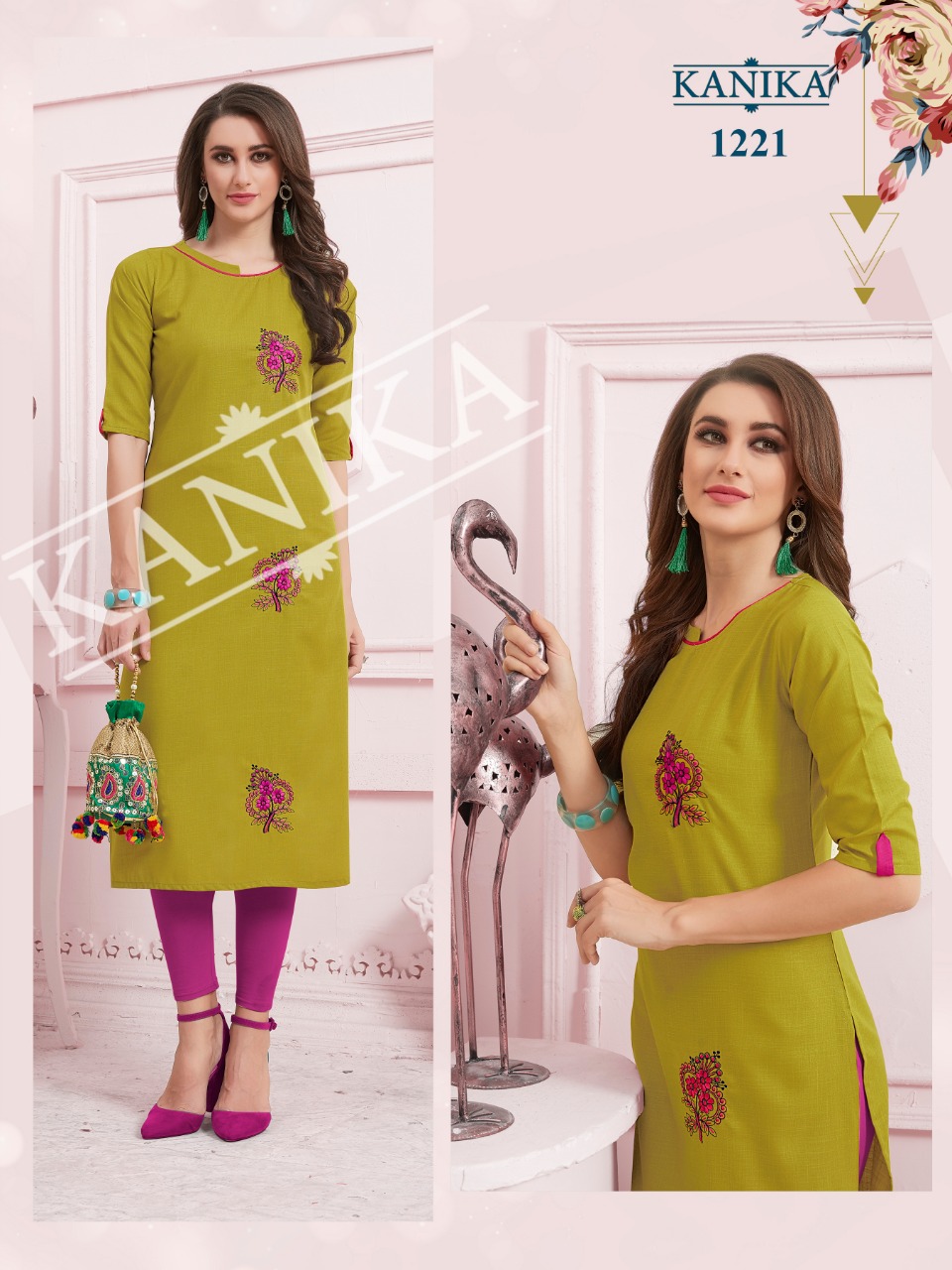 Kanika Presents Aditi 3 Casual Wear  Kurtis Collection
