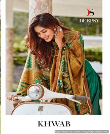 Deepsy Presents Khwab Pure Pashmina Dress Material