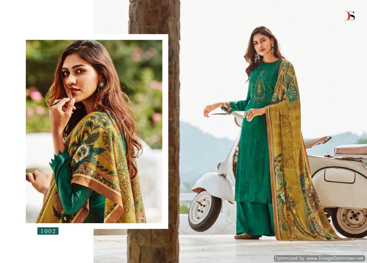 Deepsy Presents Khwab Pure Pashmina Dress Material