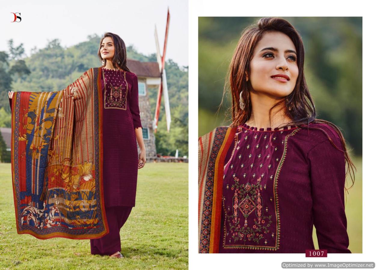 Deepsy Presents Khwab Pure Pashmina Dress Material