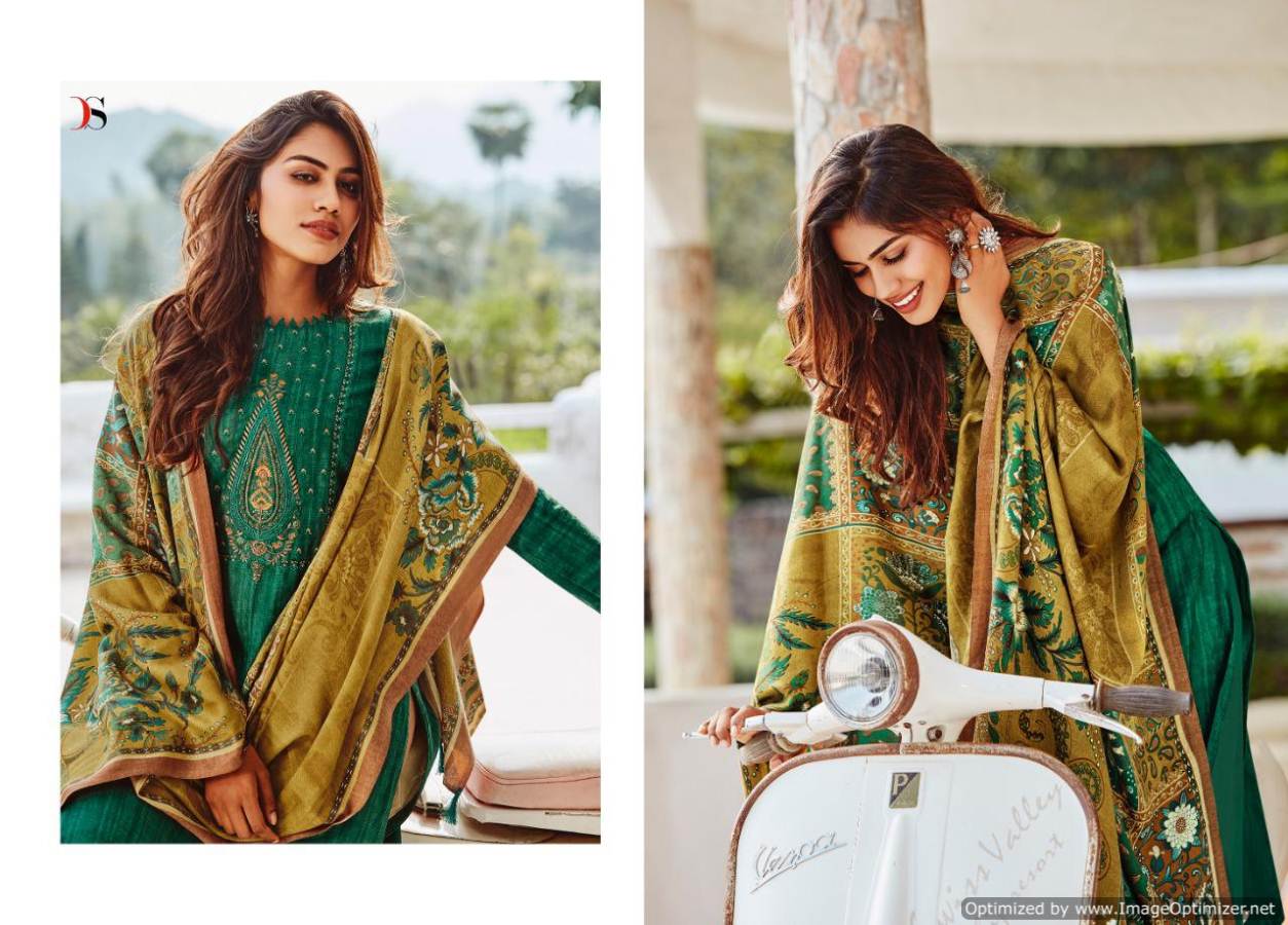 Deepsy Presents Khwab Pure Pashmina Dress Material