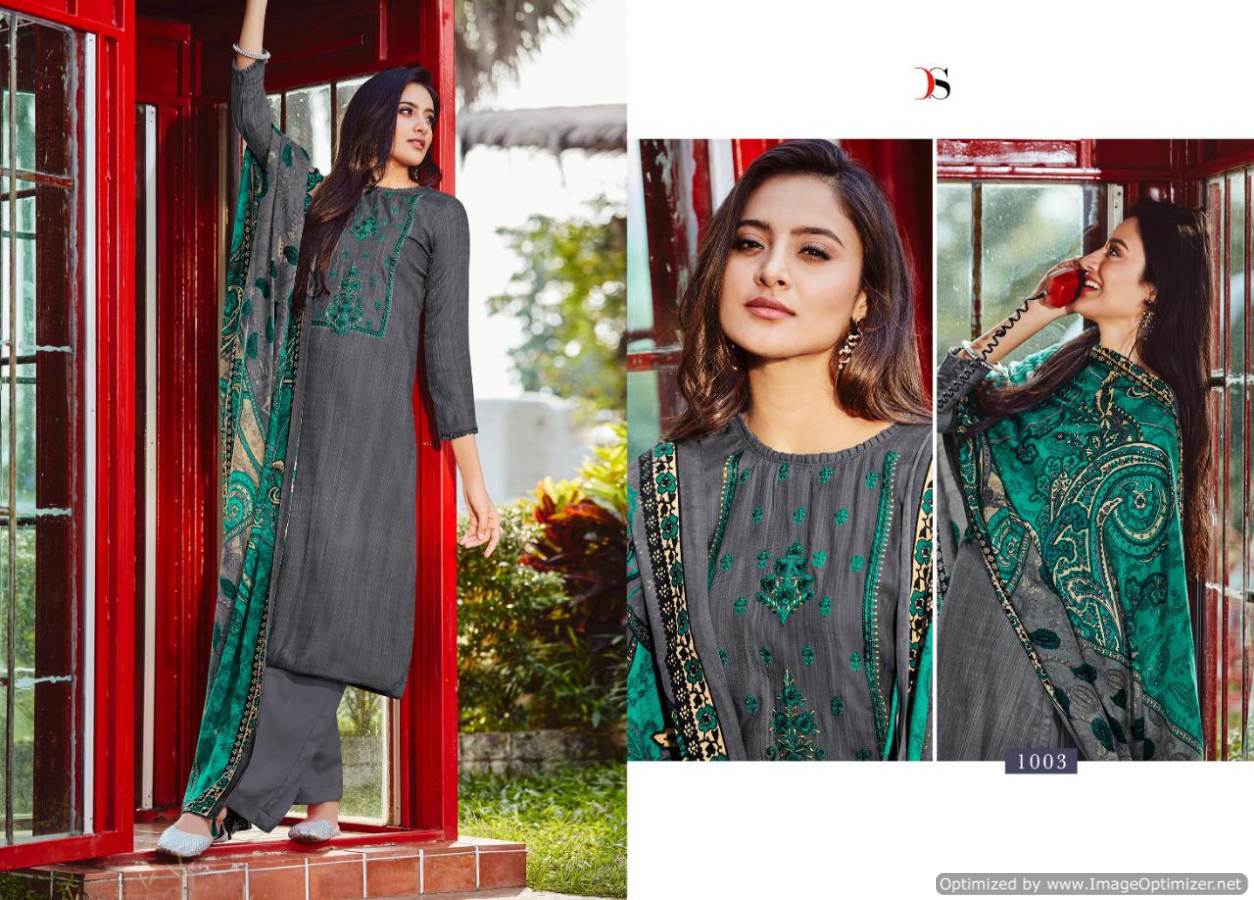 Deepsy Presents Khwab Pure Pashmina Dress Material