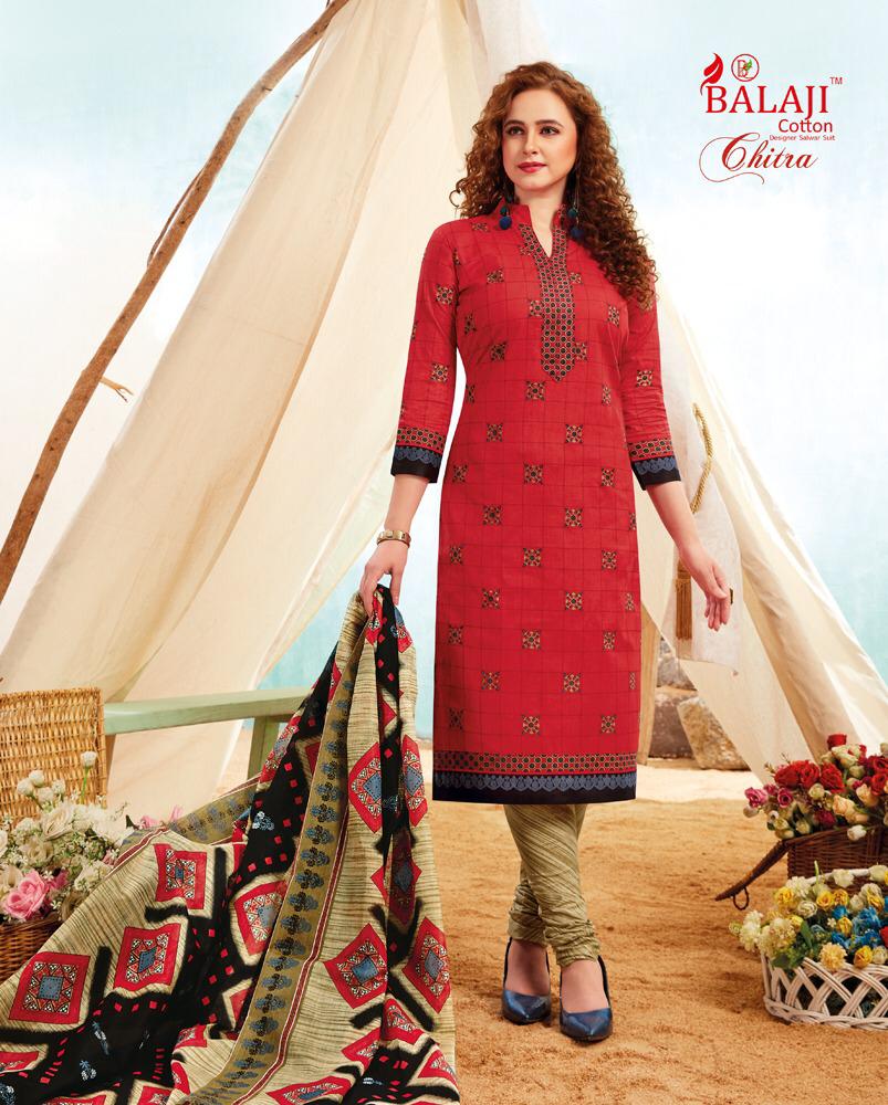 Balaji Presents Chitra 23 Dress Material Catalogue