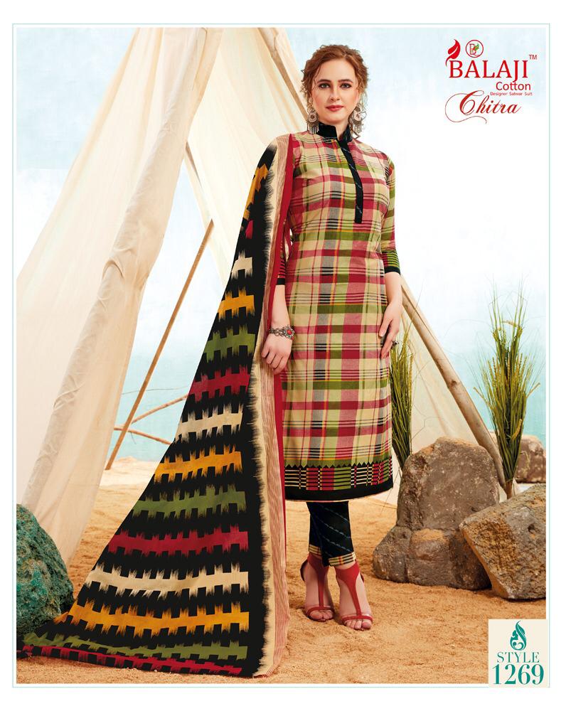 Balaji Presents Chitra 23 Dress Material Catalogue