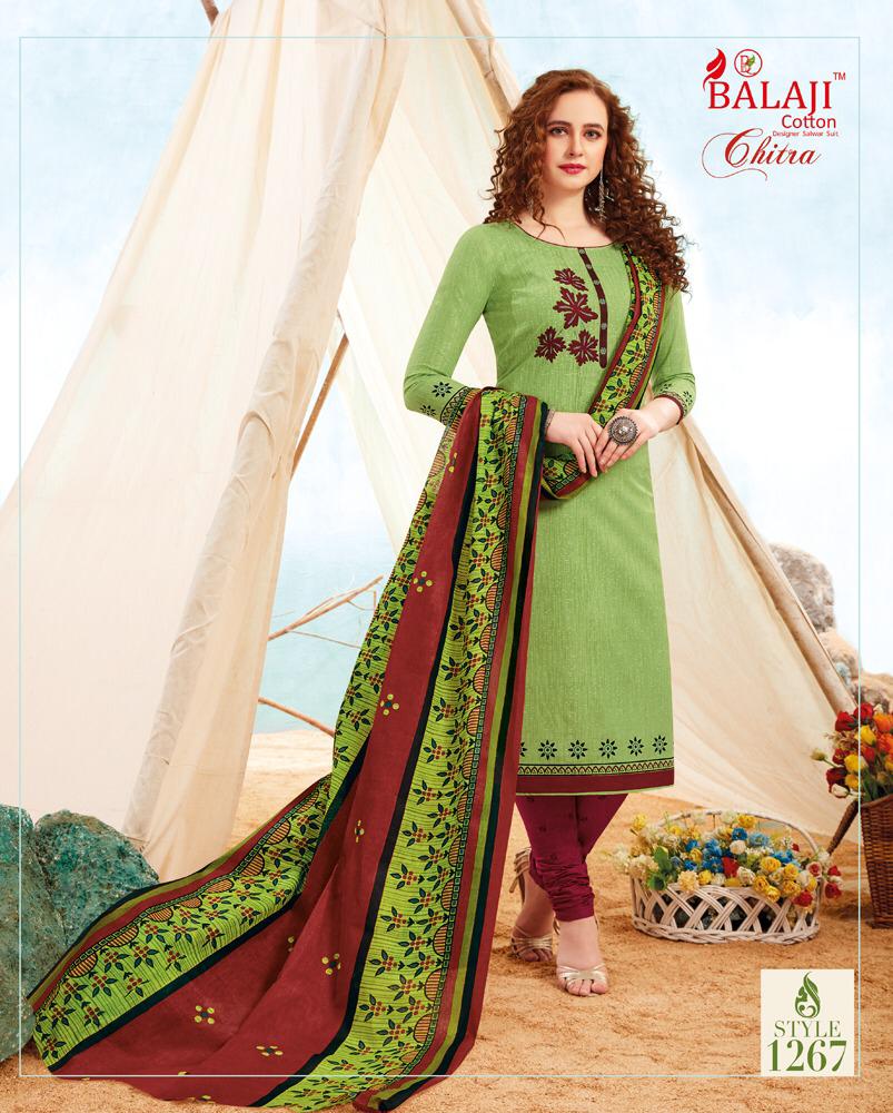 Balaji Presents Chitra 23 Dress Material Catalogue
