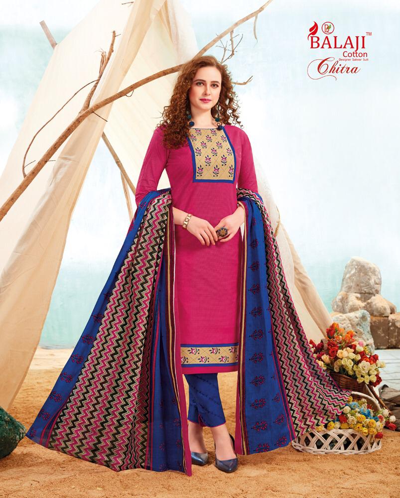 Balaji Presents Chitra 23 Dress Material Catalogue